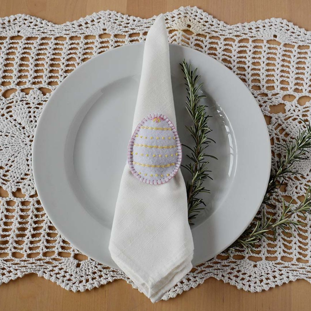 Easter napkin rings DIY Tutorial