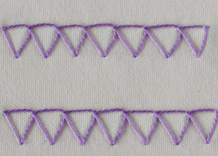 Overlock Stitch Hand Embroidery Video Tutorial image