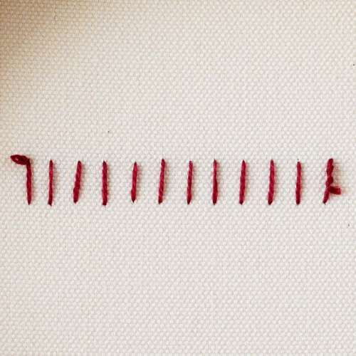 Buttonhole : back side