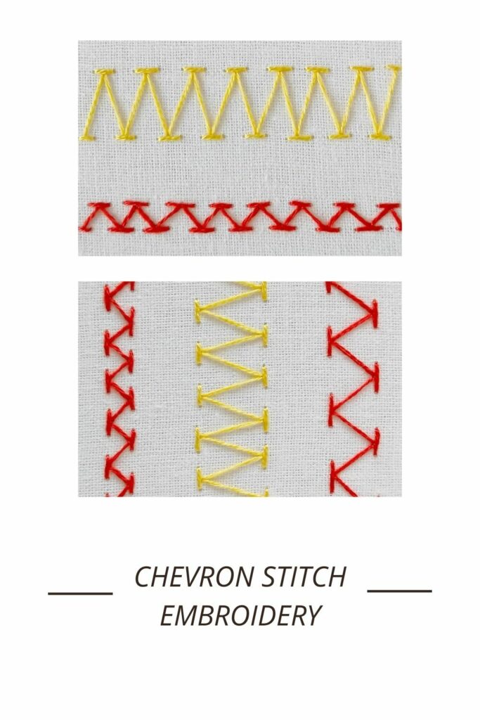 Chevron-Stich meistern: Schritt für Schritt