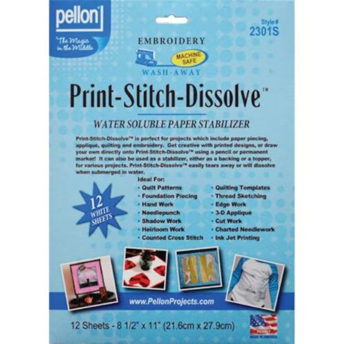 Stabilizzatore per carta idrosolubile Pellon on Etsy