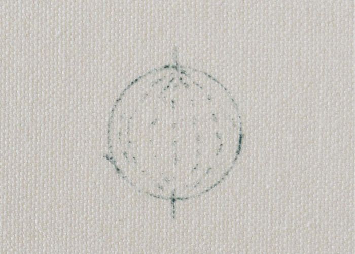 Markieren von Führungslinien auf der Kugelform