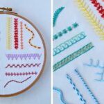 Simple Stitches For Borders: Hand Embroidery Tutorial For Beginners